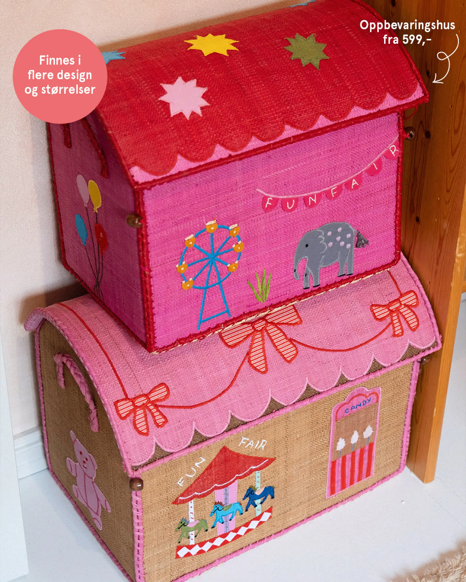 Fotografi av Aykasa oppbevaringsbokser.