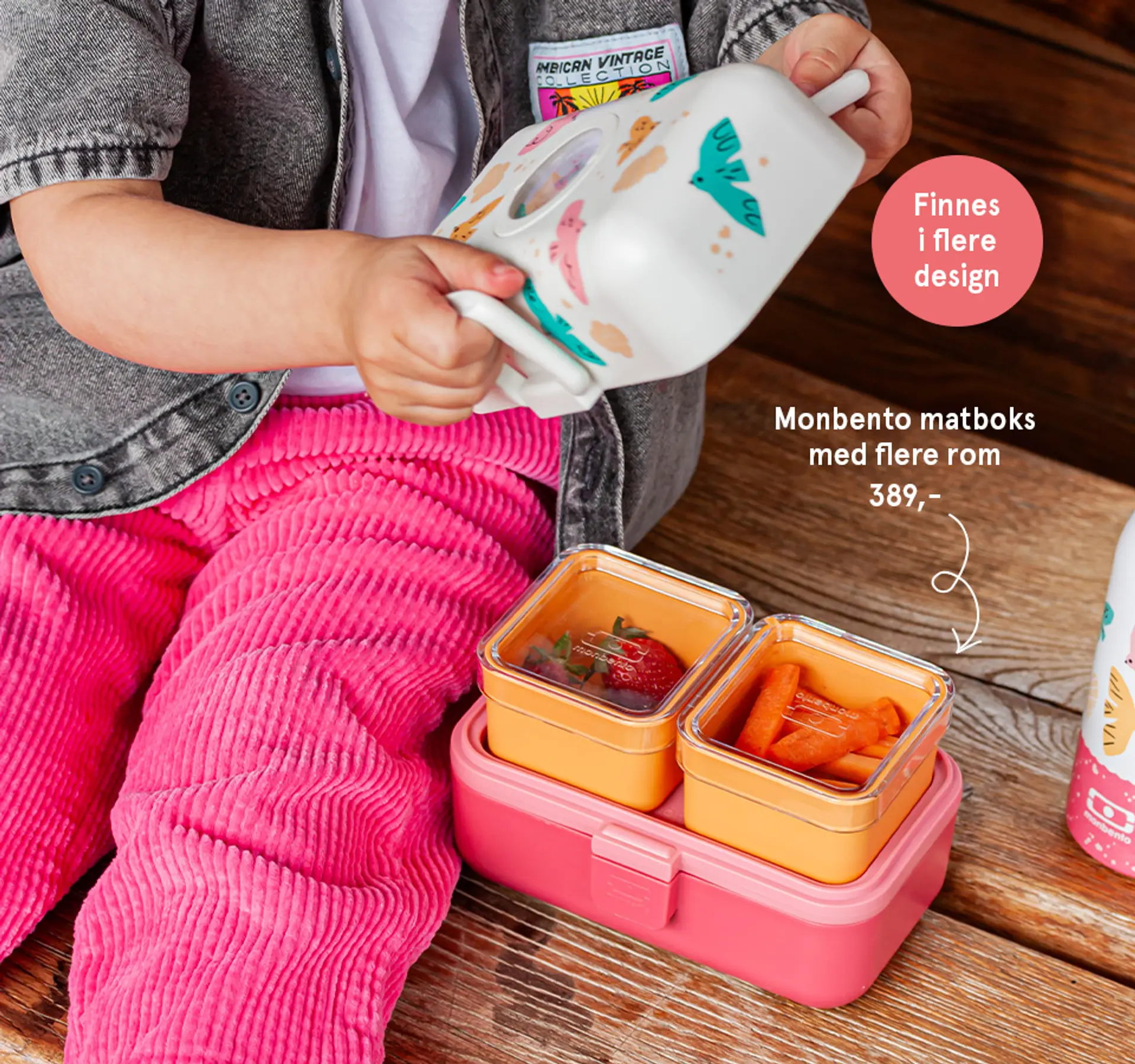 Fotografi av Monbento matboks med flere rom - finnes i flere design!