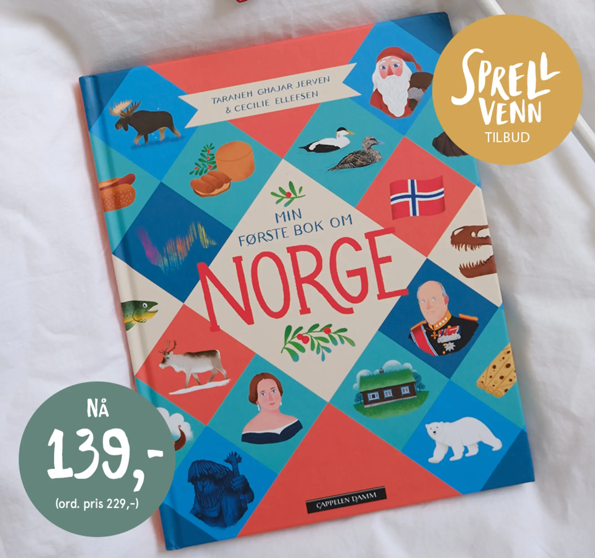 Fotografi av barn med 17. mai sløyfe i håret.