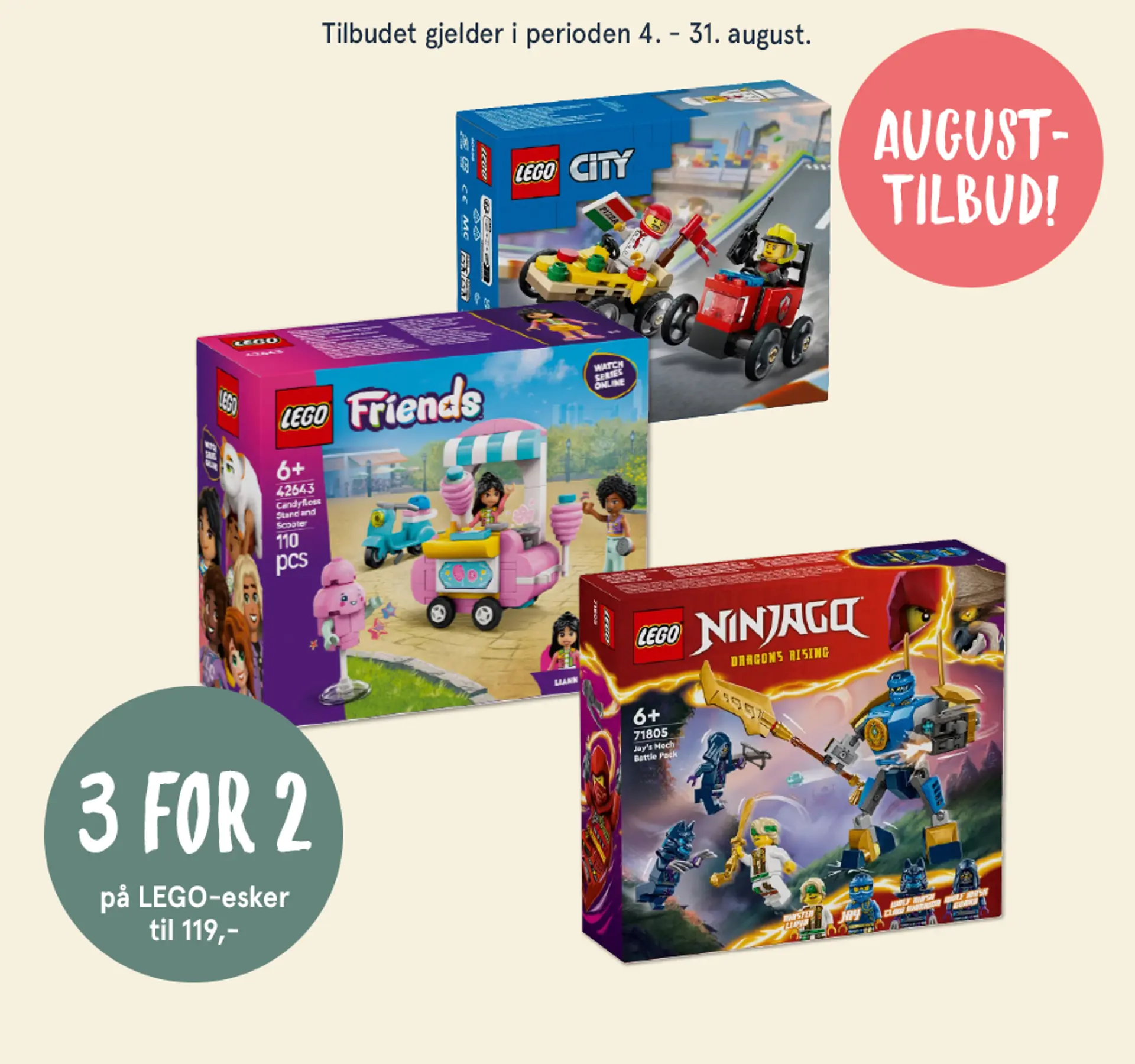 SALG! 30-70% på en mengde varer. Illutsrasjon med tekst.