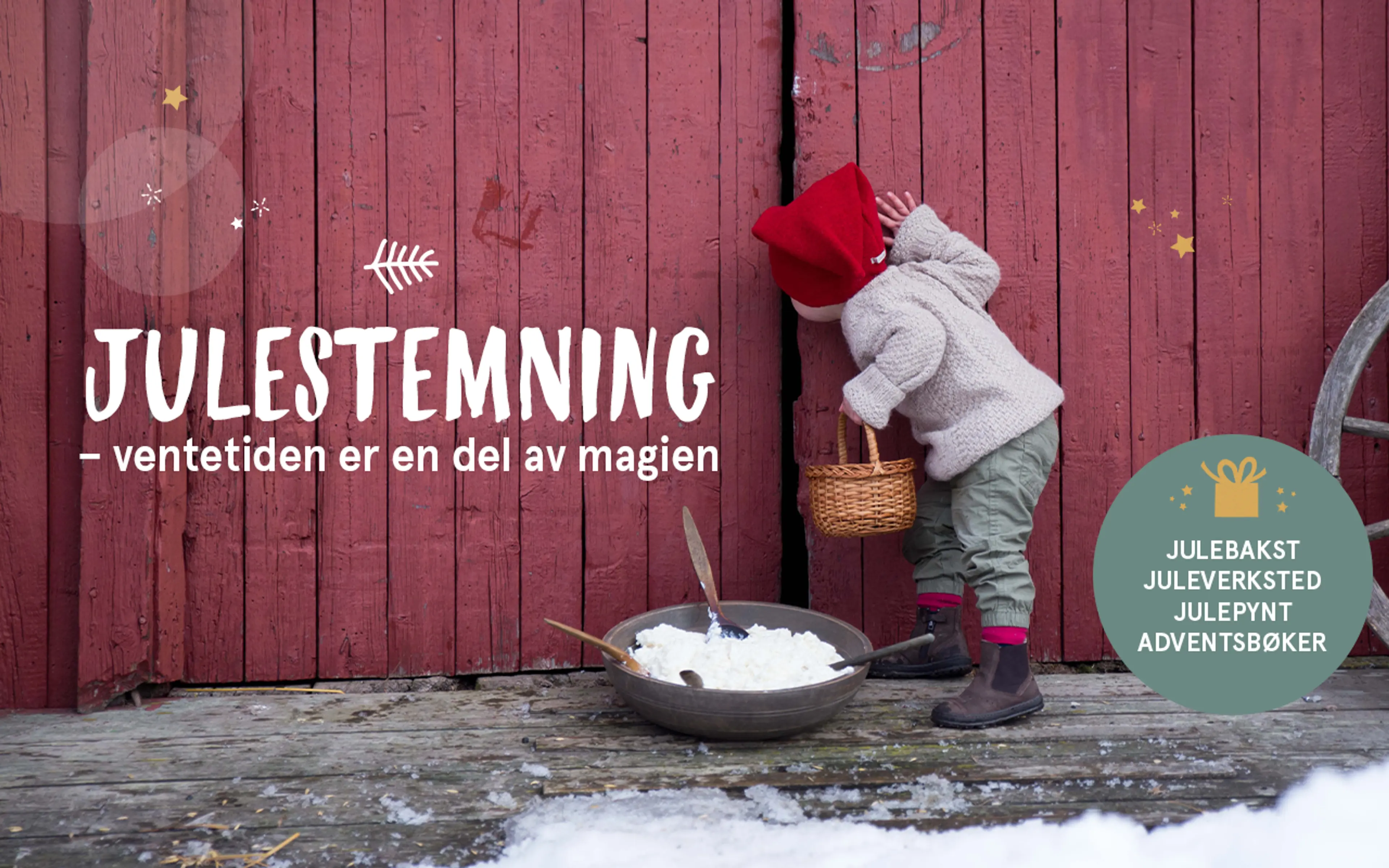 Deilig julestemning - juleverksted, baking, julepynt. Fotografi av jente som baker.