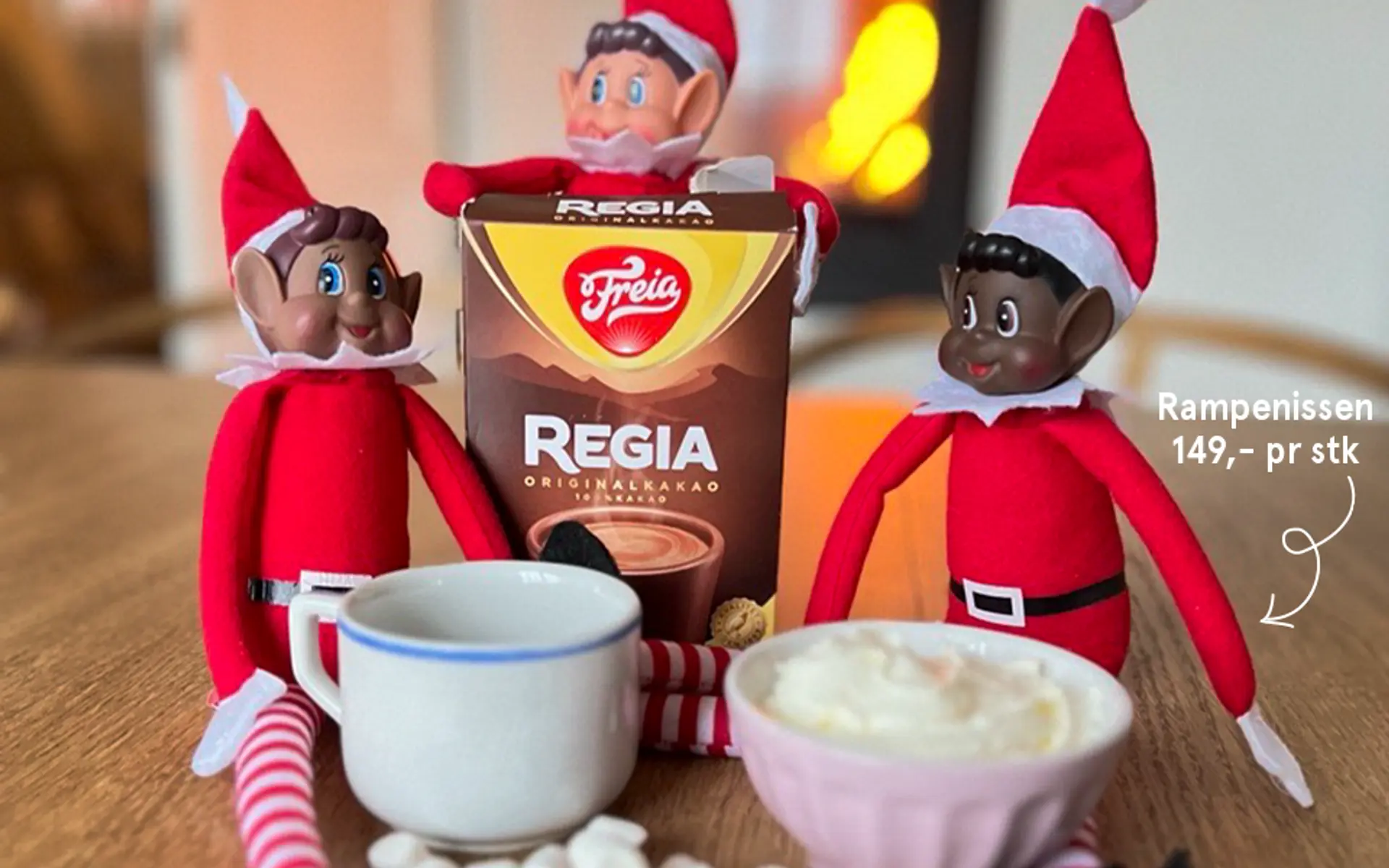 Fotografi av tre forskjellige Rampenisser - 149,-