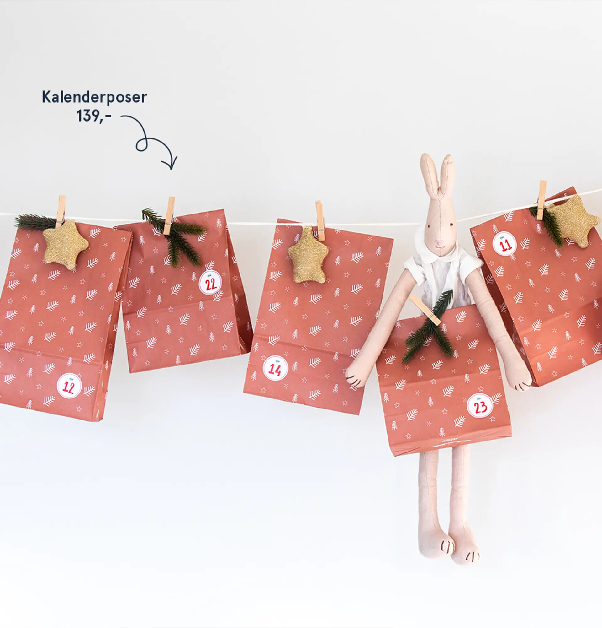 Fotografi av Sprell kalenderposer.