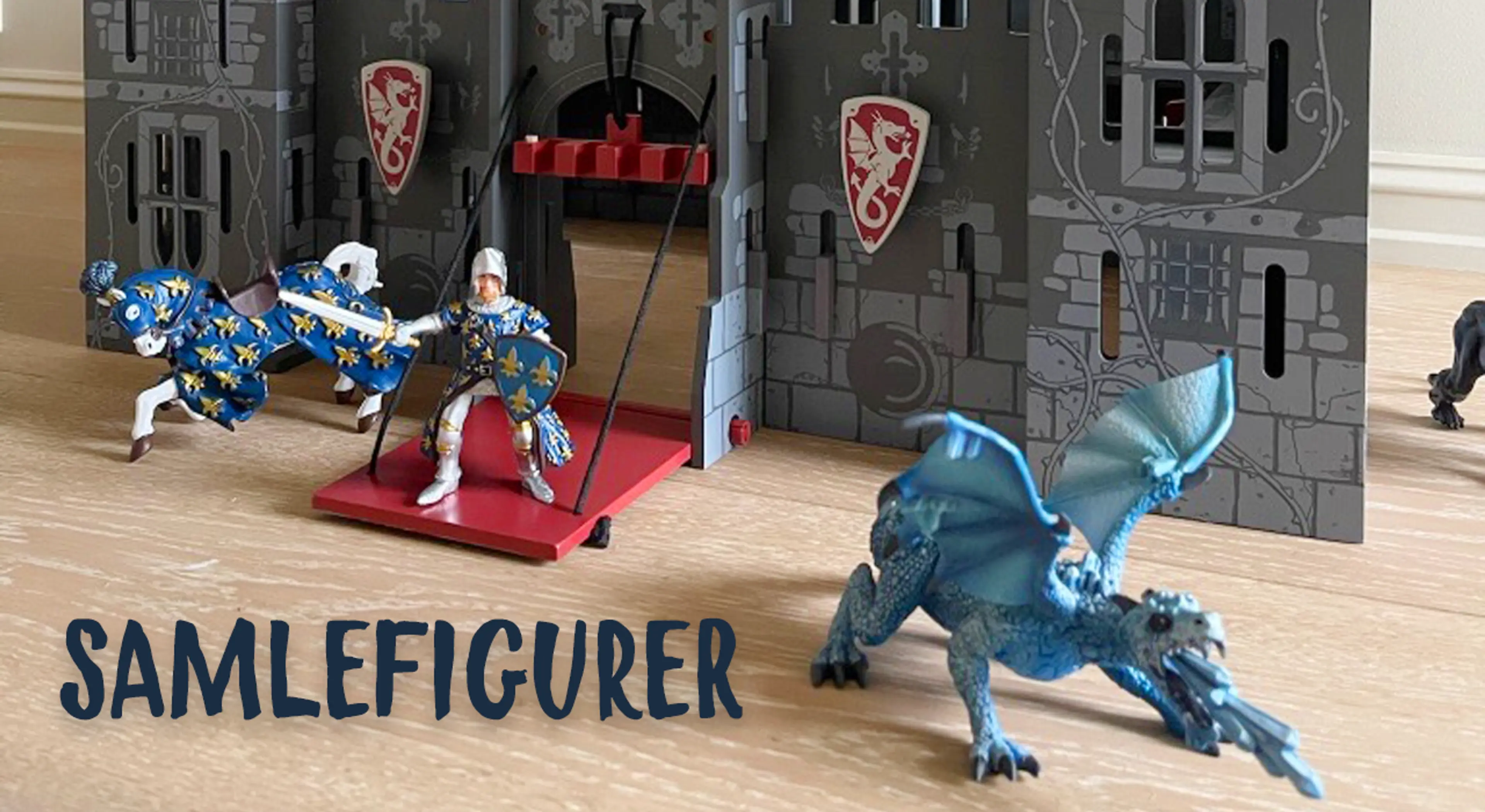 Samlefigurer. Fotografi av Papo ridderborg og eventyrfigurer.