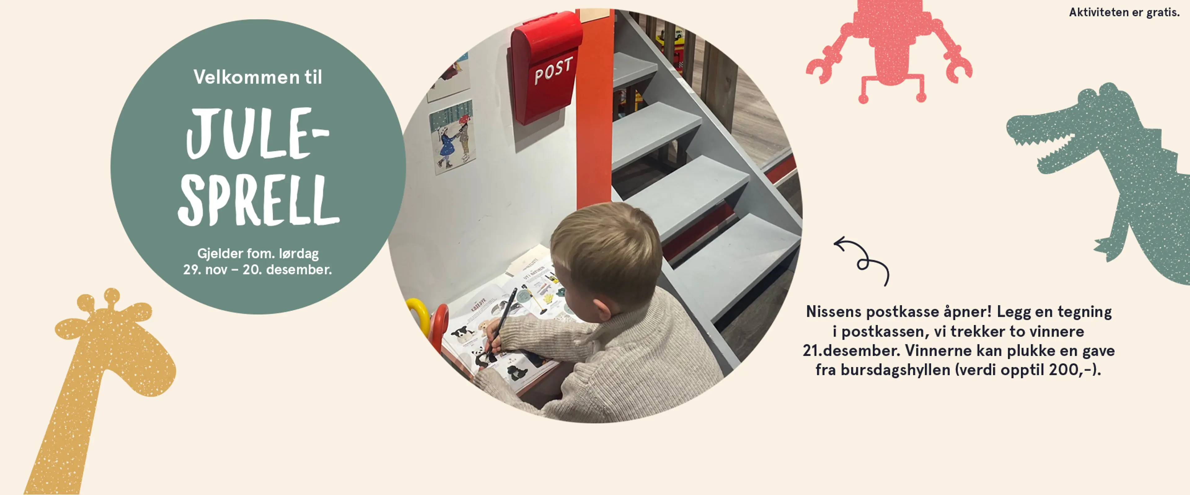 Kom og få en tatovering hos oss. Lørdag 1. februar, kl. 12-15