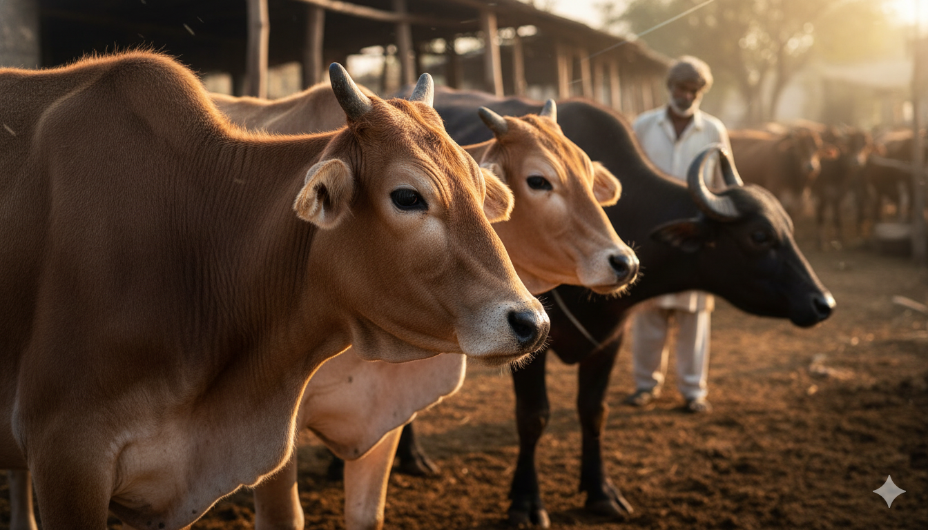 Sustainable farming practices for Indian dairy