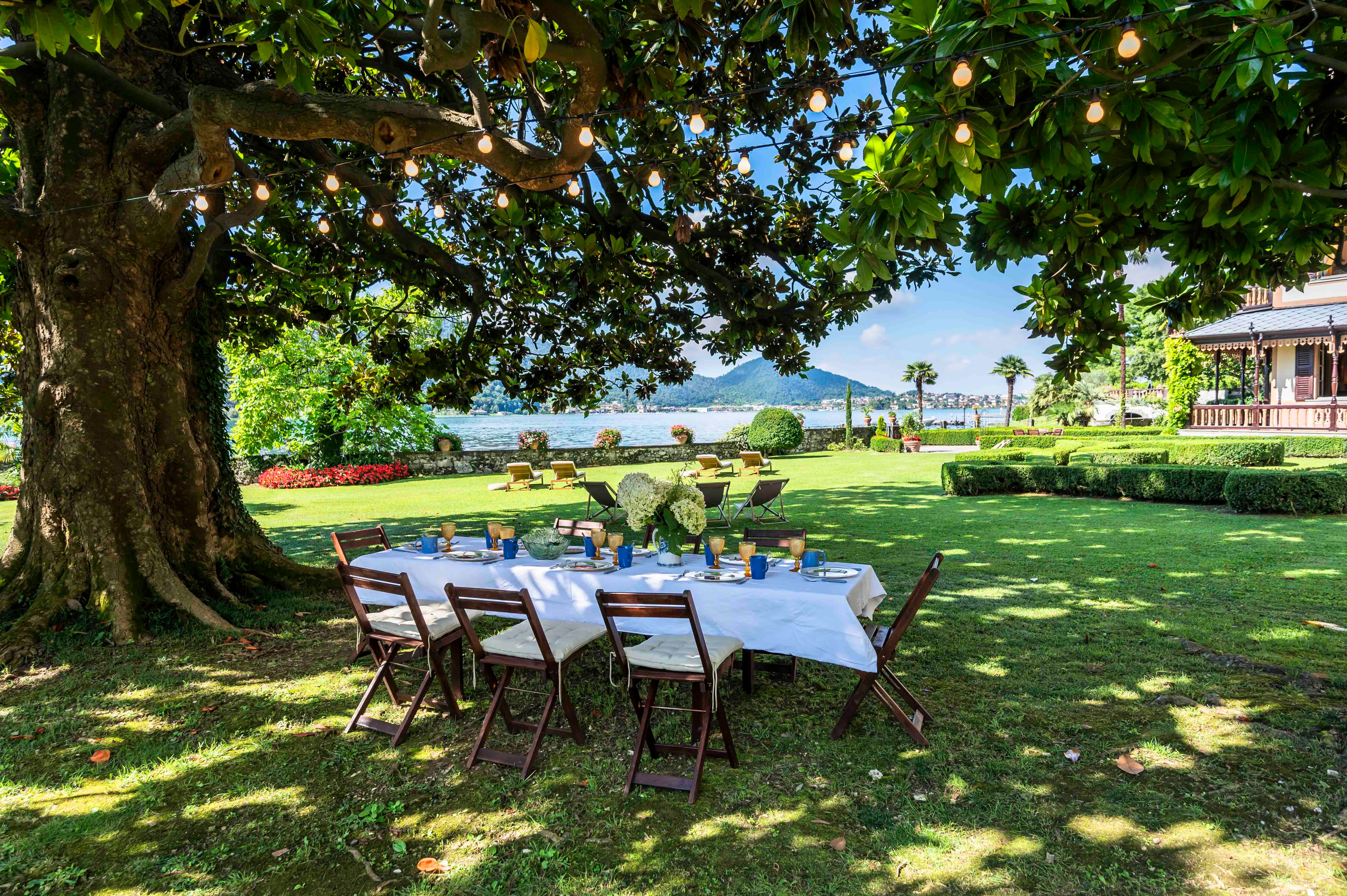 Villa Edith - zona pranzo esterna
