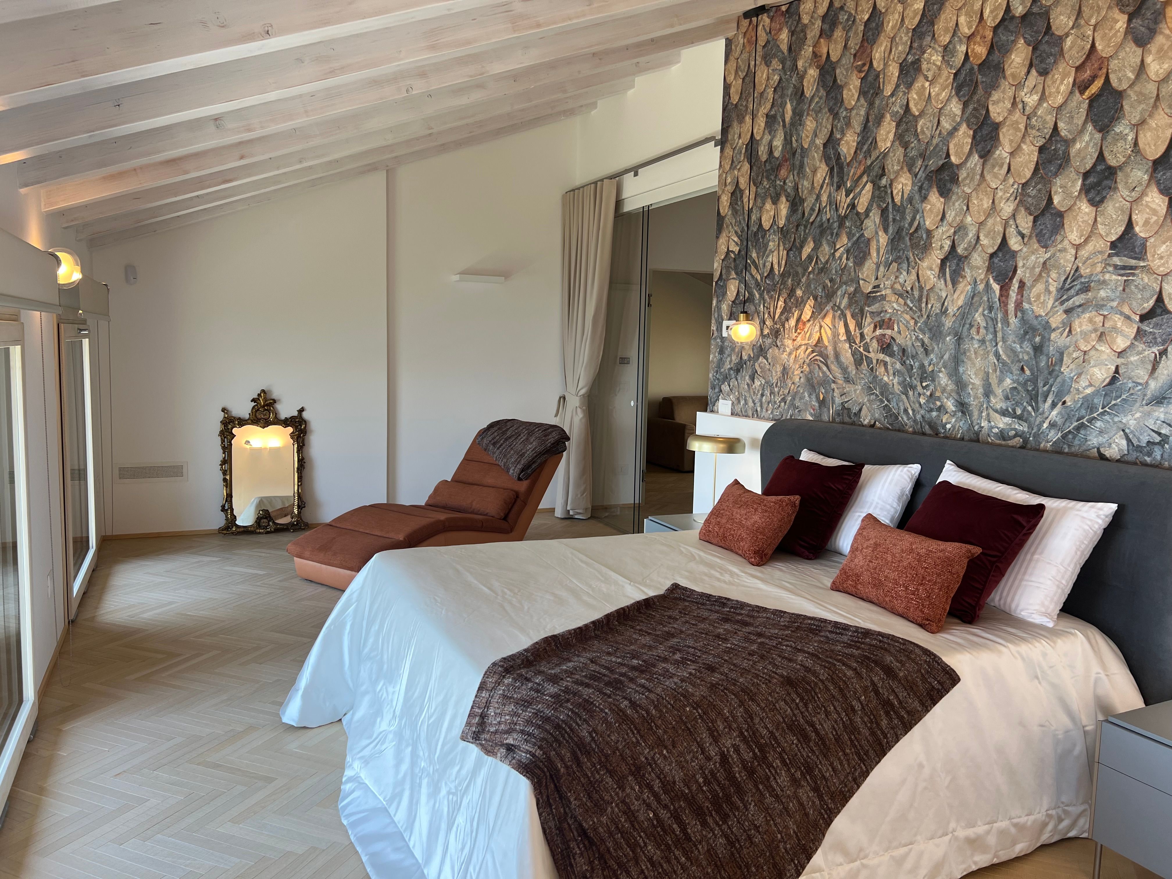 Panoramica della camera matrimoniale