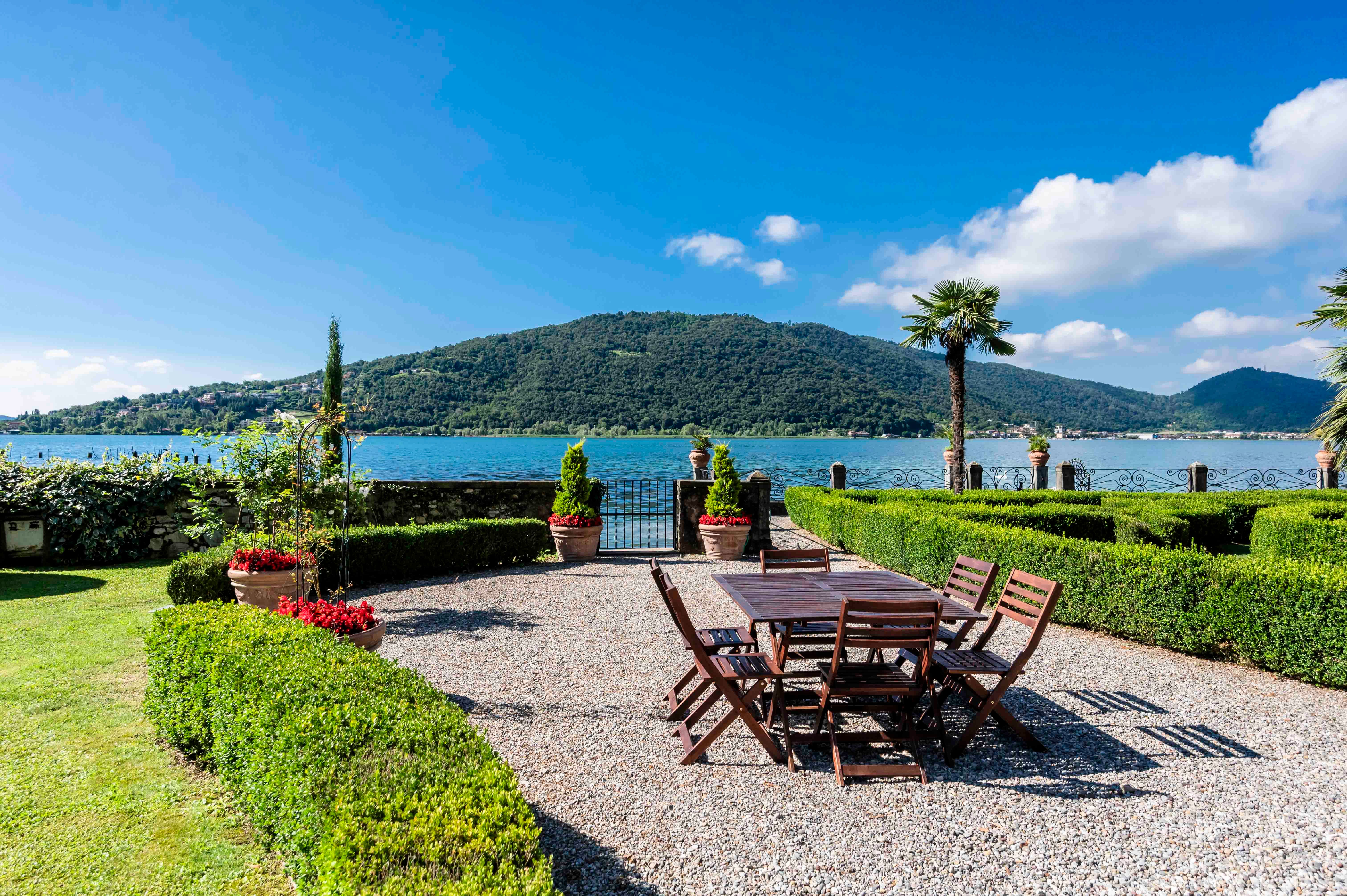 Villa Edith app. Emanuele - giardino lago