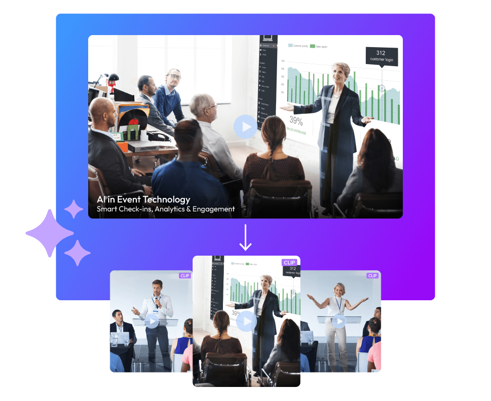 How to Take Clips from Event Videos the Fast Way Using AI