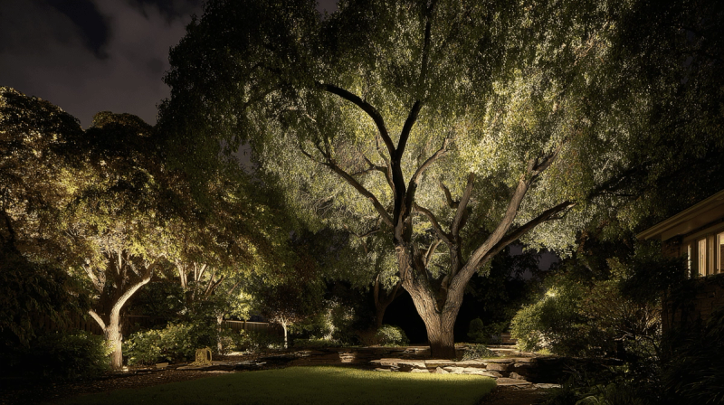 The Art of Tree Uplighting in Ashburn, Leesburg & Loudoun County: Transforming Northern Virginia Landscapes After Dark