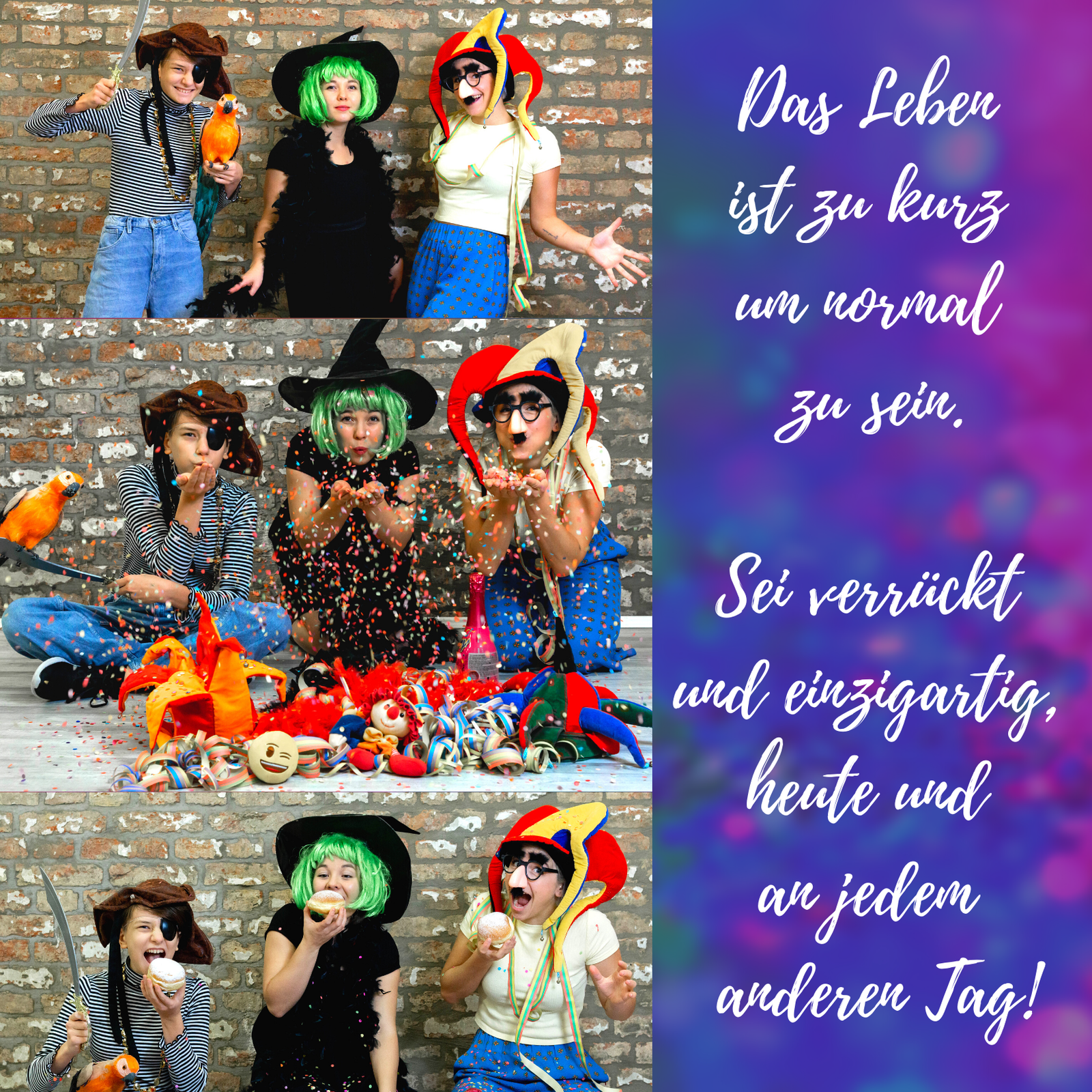 Foto zum Beitrag „IU Online Faschingsparty“