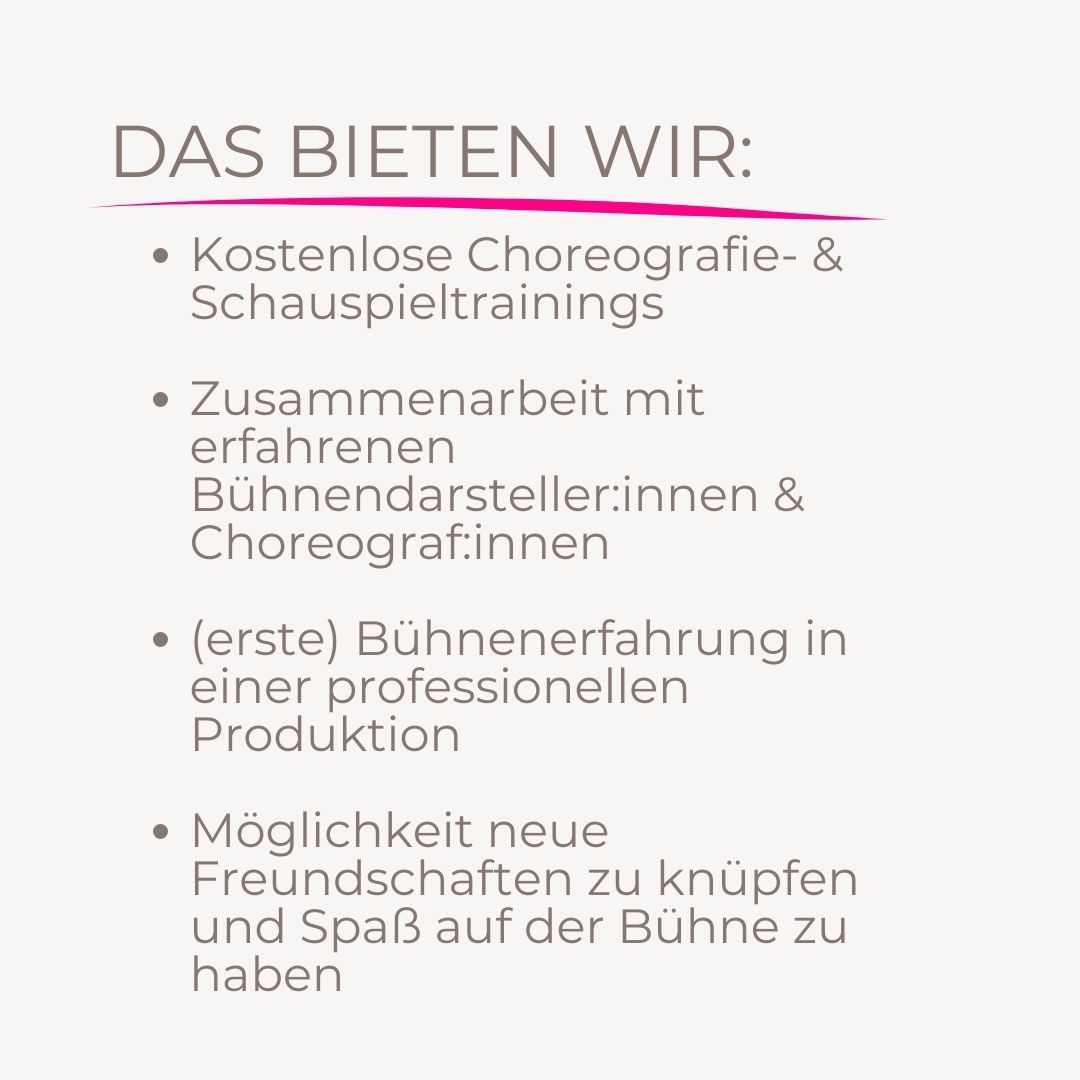 Foto zum Beitrag „Reminder: Casting!“