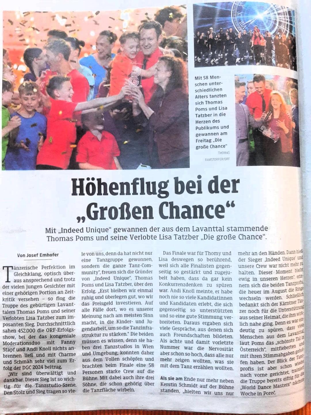 Foto zum Beitrag „Vielen Dank für die tolle Berichterstattung!“