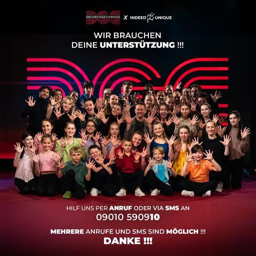 Foto zum Beitrag „‼️ Live Semifinale „Die große Chance“ ‼️“