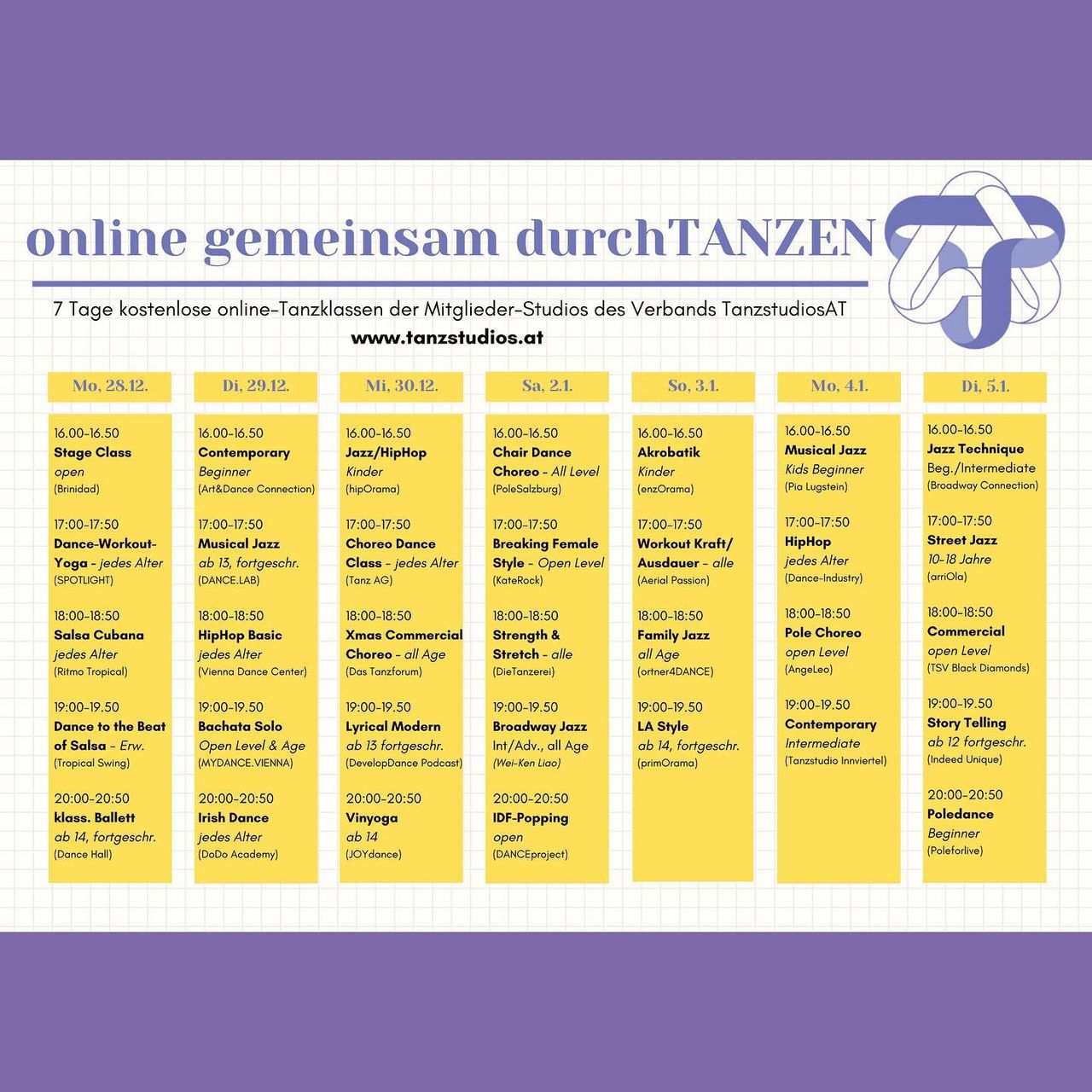 Foto zum Beitrag „Online gemeinsam durchtanzen“