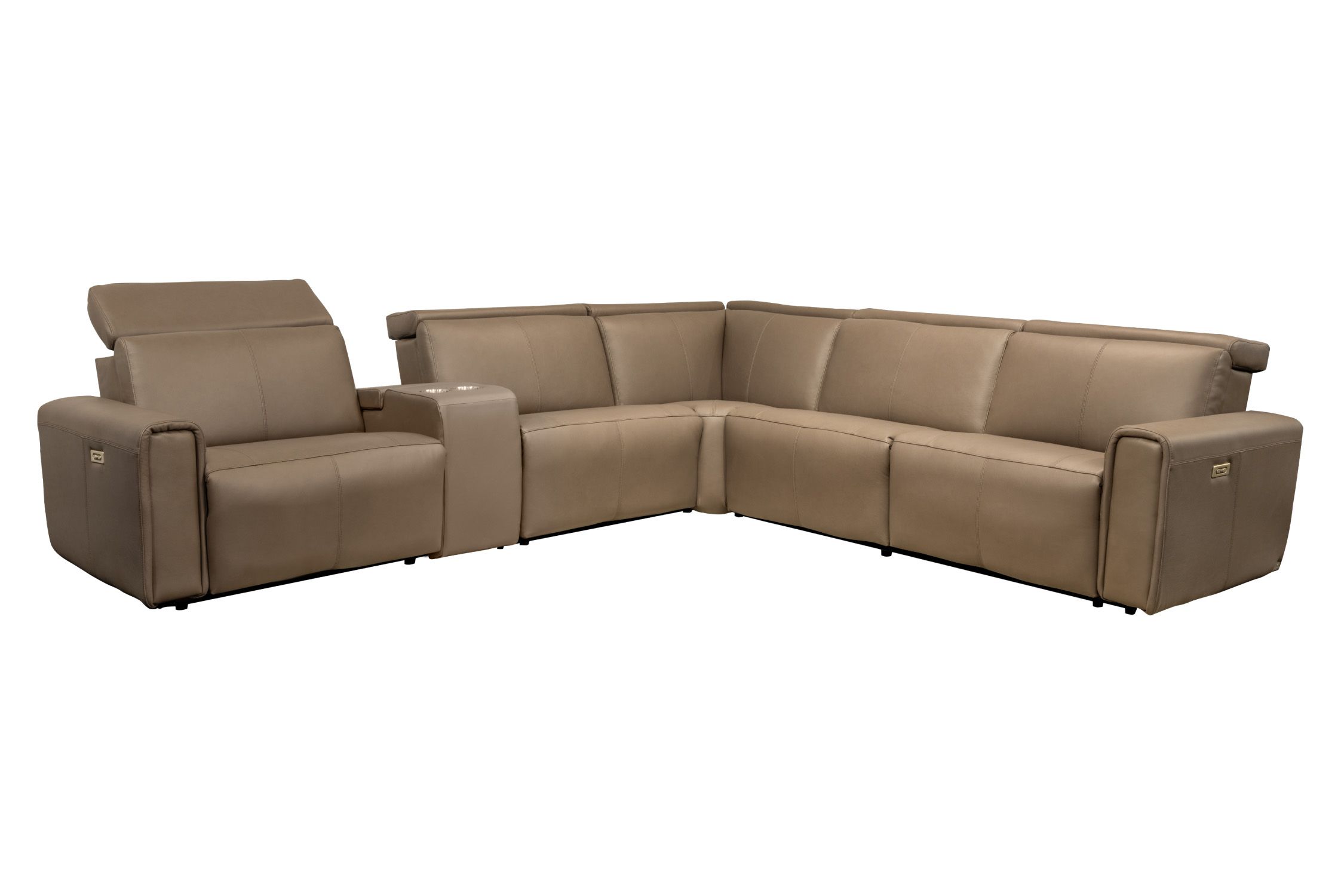 3099 - Nya - Sectional - Brown