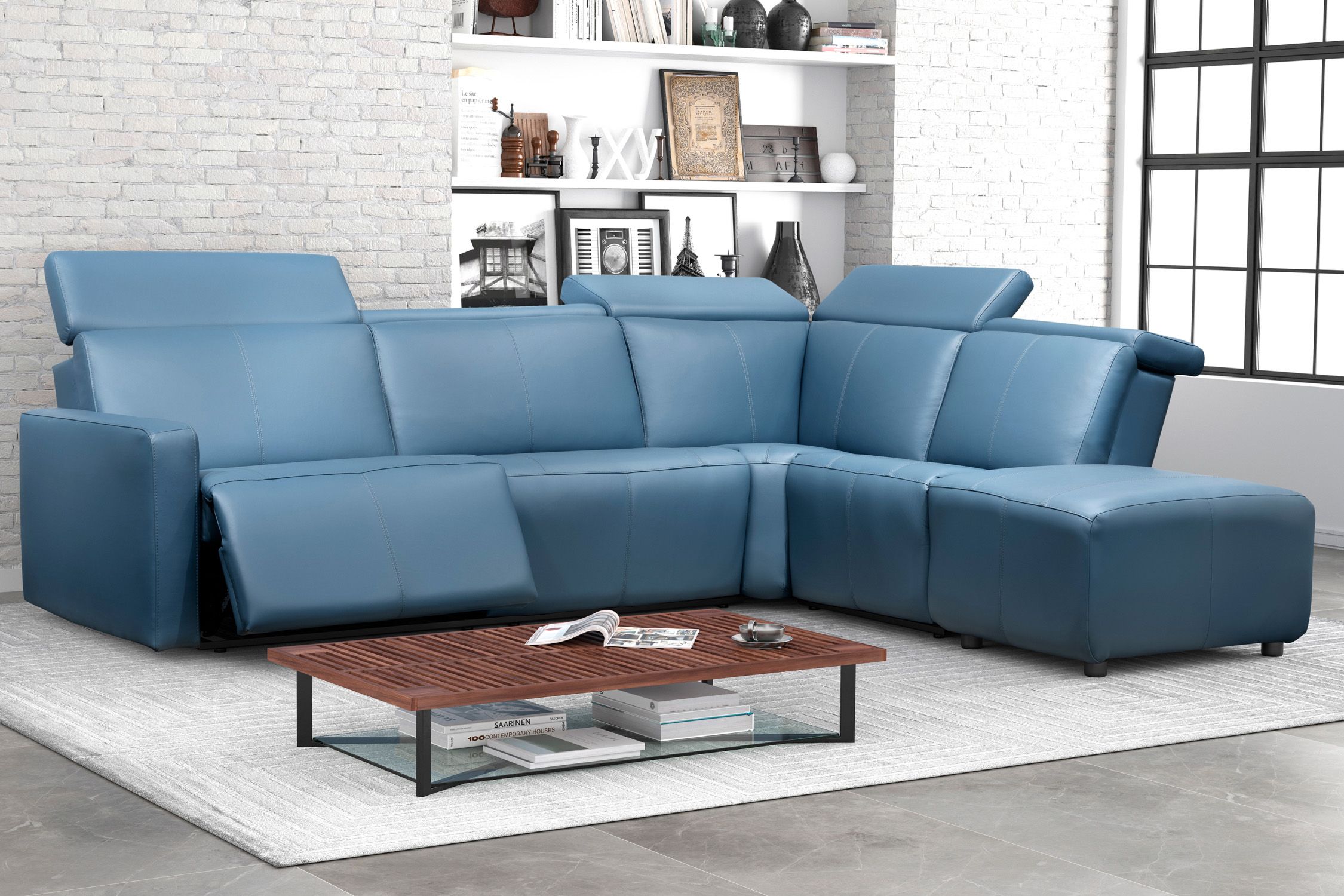 3002 - Patty - Sofa - Blue