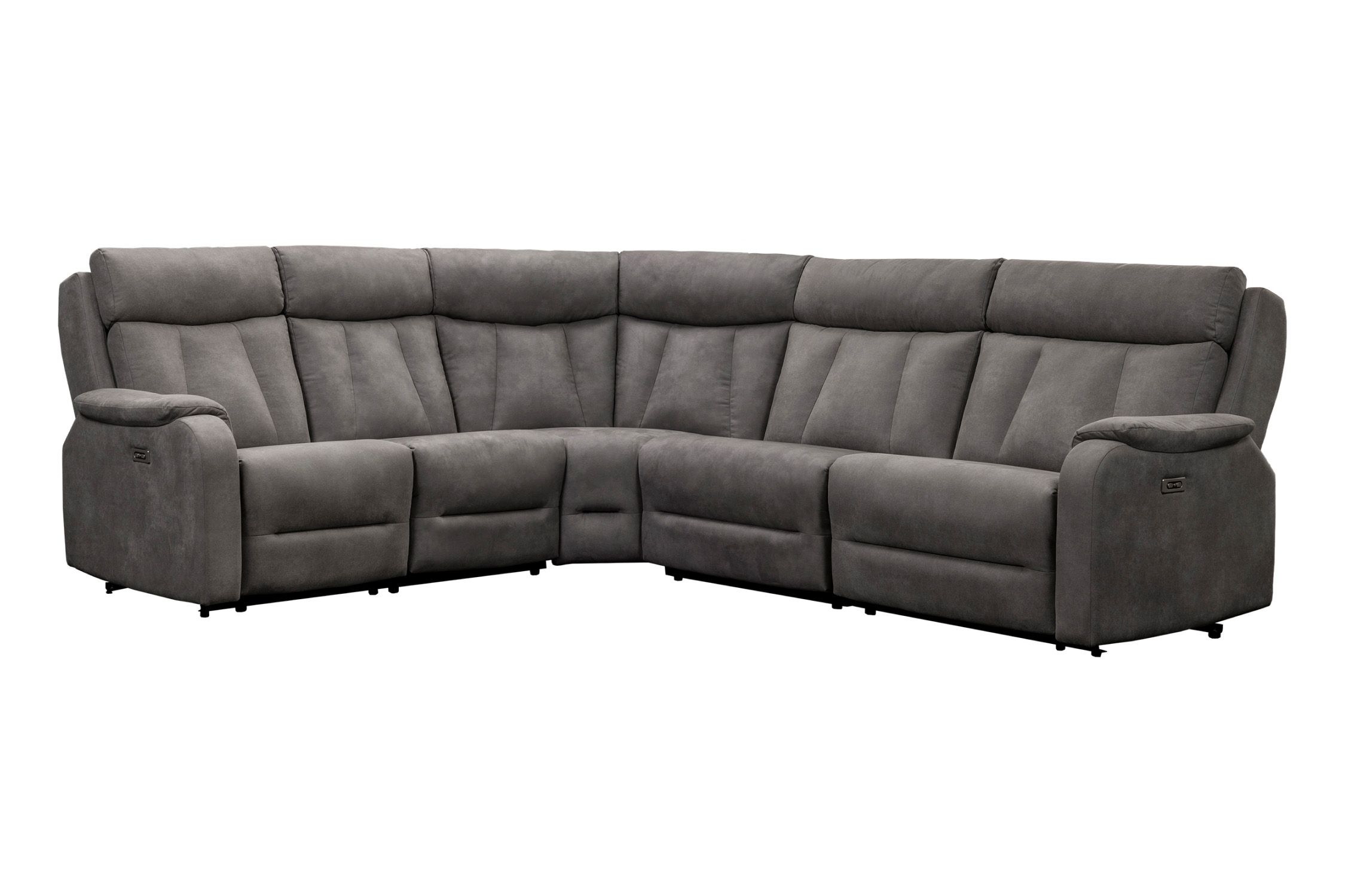 4032 - Curtis - Sectional - noir