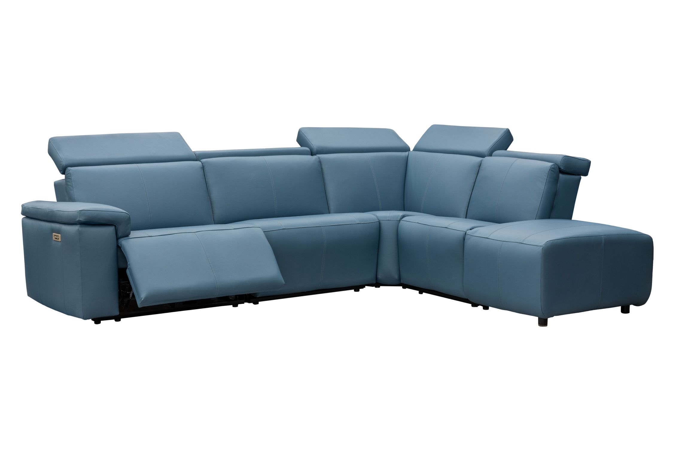 3007 - Harper - Sectional - Blue