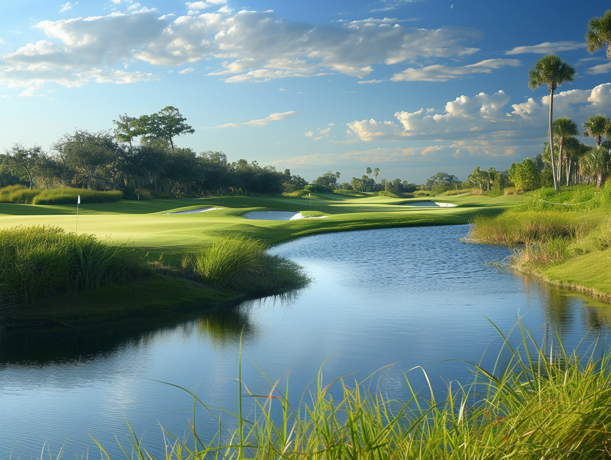 Golf Couse pond