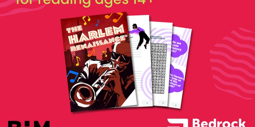 A banner for the BHM Harlem Renaissance free activity pack PDF