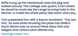 Quote from Goodnight Mr Tom