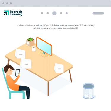 A gamified learning activity exploring morphology