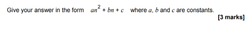 A maths question on constants