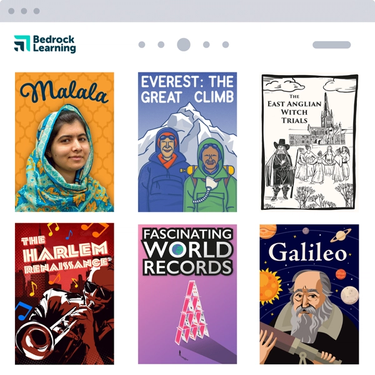 Non-fiction texts in Bedrock Vocabulary