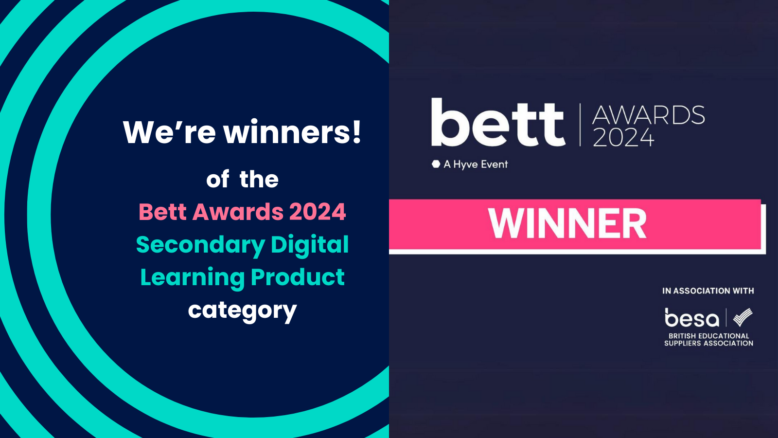 Bett Awards 2024 - Winners Of Best Secondary Digital Learning Product ...