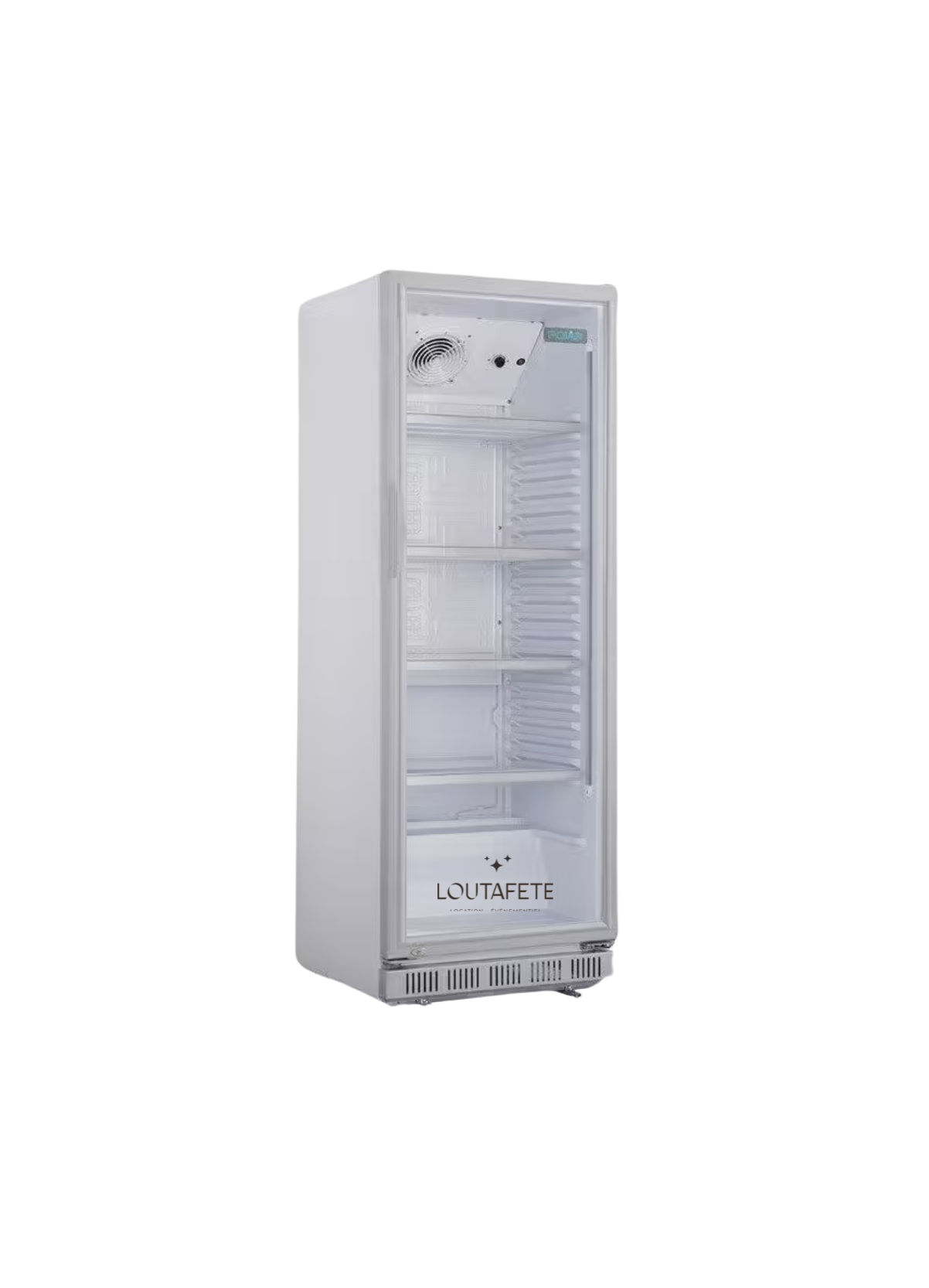Vitrine Boissons Blanche