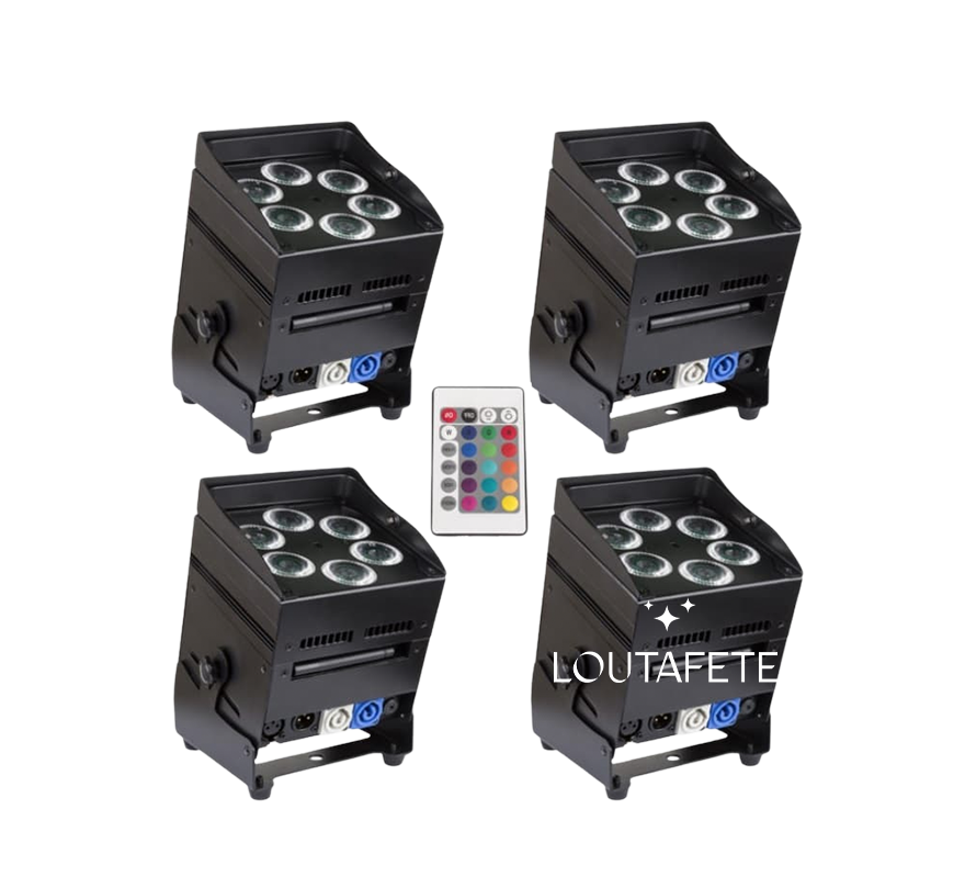 pack 4 spots autonomes