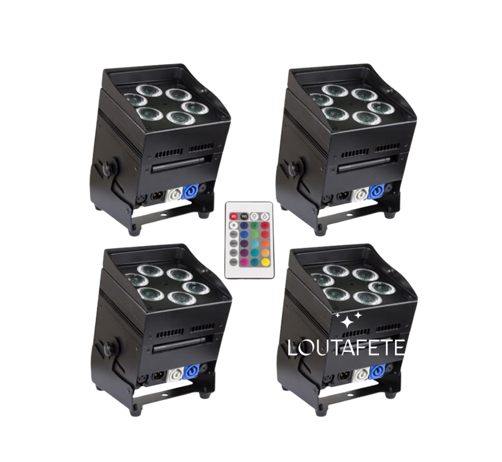 pack 4 spots autonomes