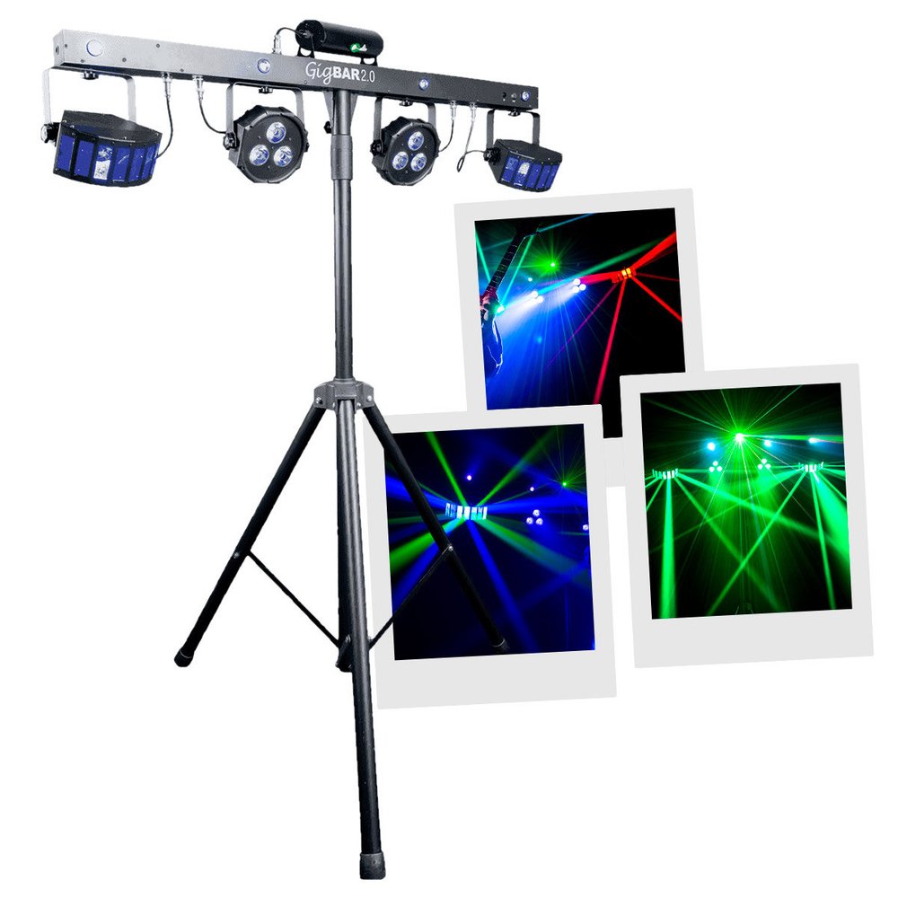 Pack complet de lumières avec pied