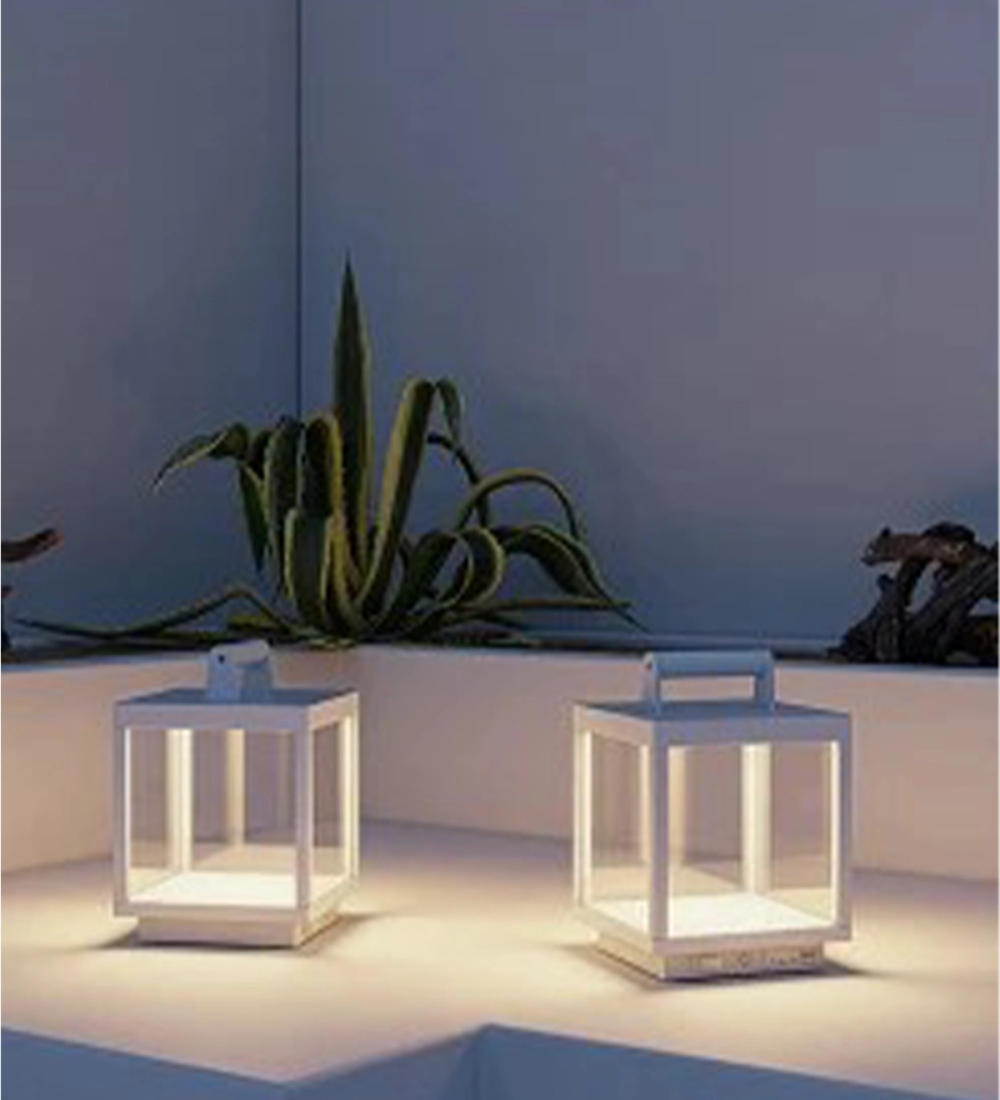 Lanterne LED blanche