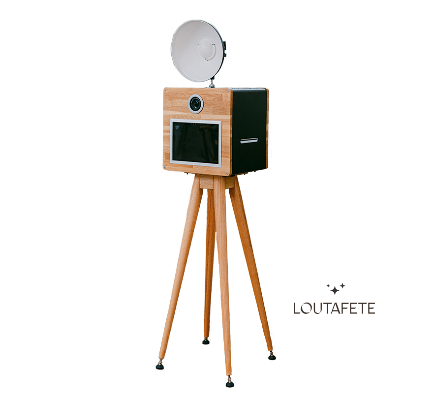Photobooth bois Vintage