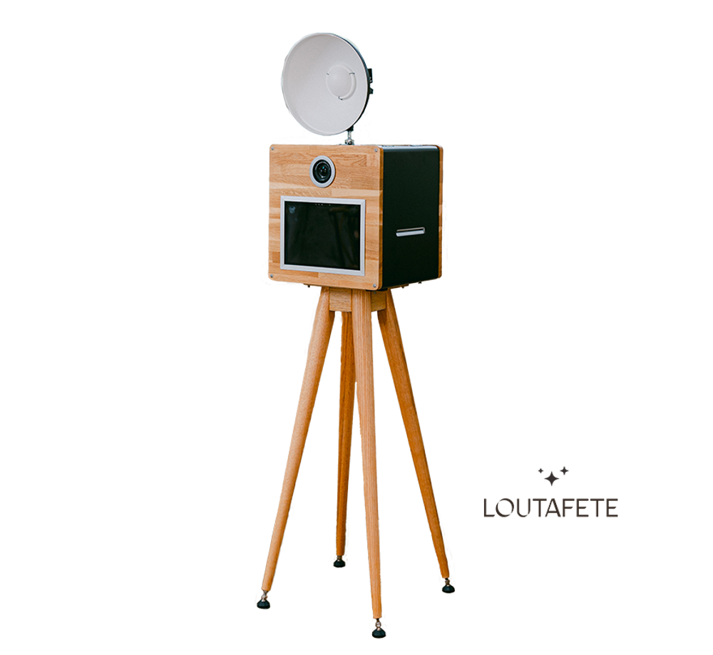 Photobooth bois Vintage