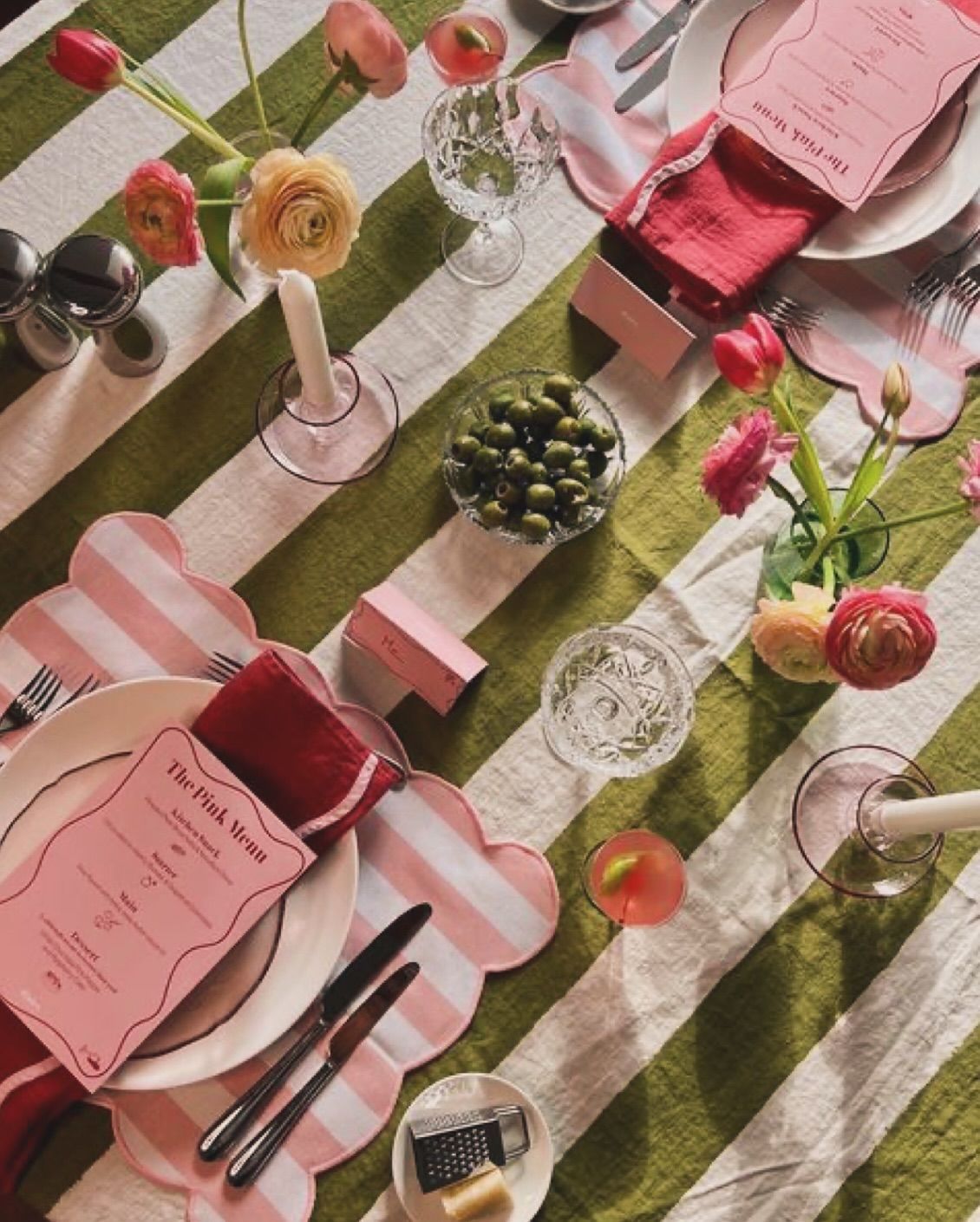 table printemps diner 