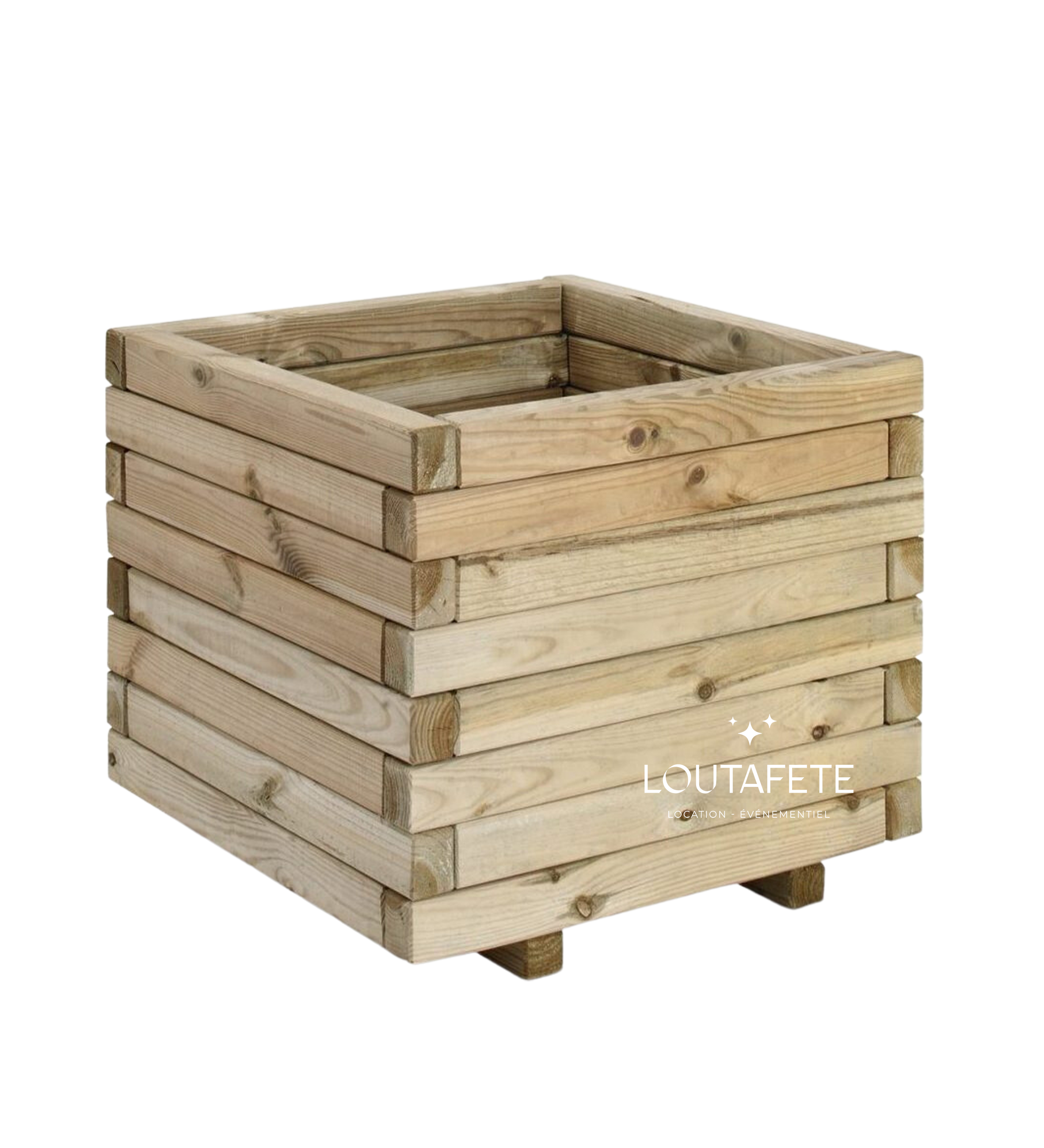 Cache pot en Bois