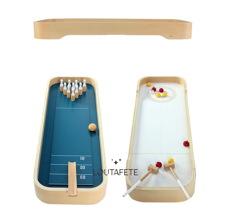 Bowling et curling pour enfants
