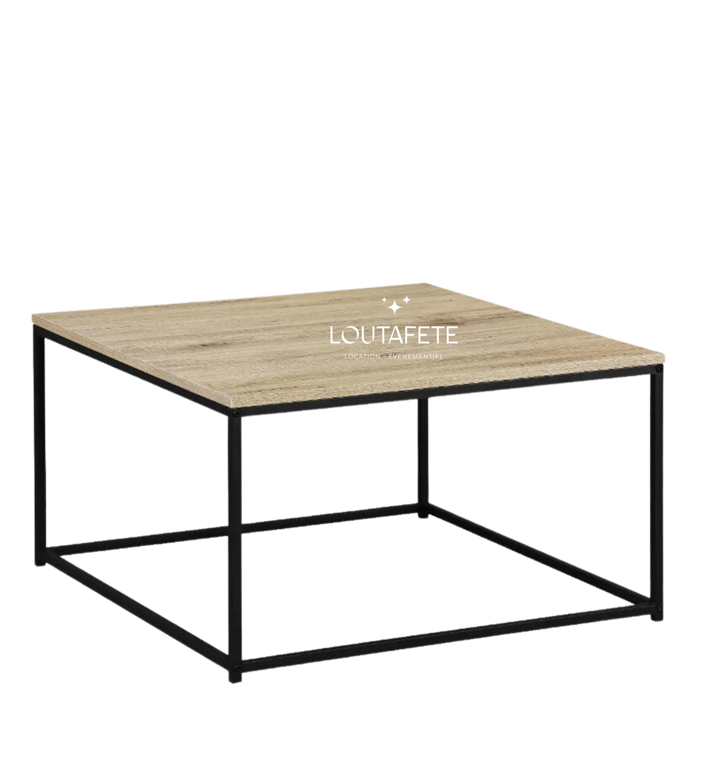 Table basse industrielle