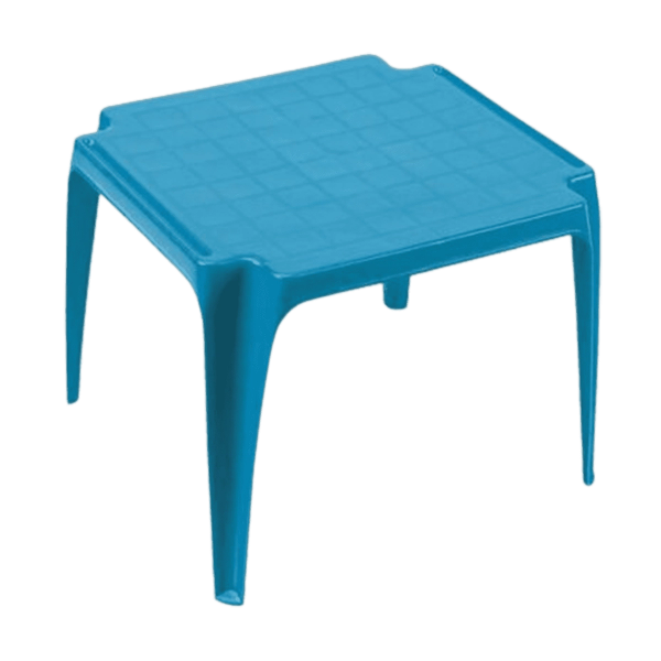 Table enfant colorée