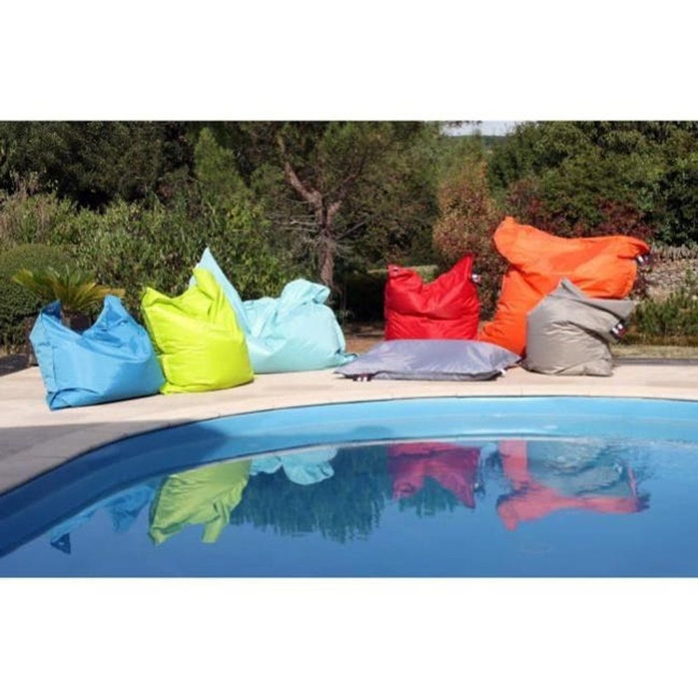 Pouf géant coloré