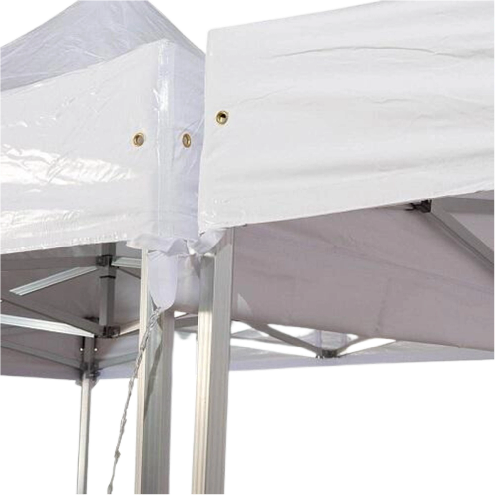 Gouttière de jonction tente pliante