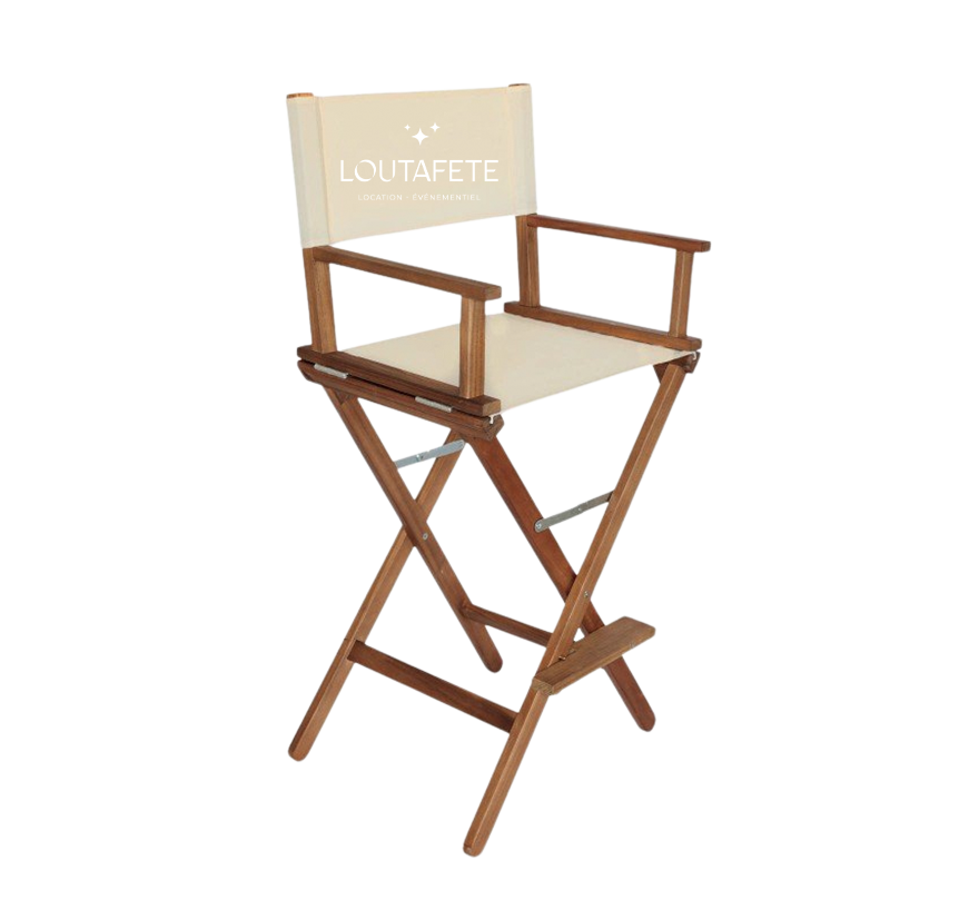 Chaise haute metteur en scène