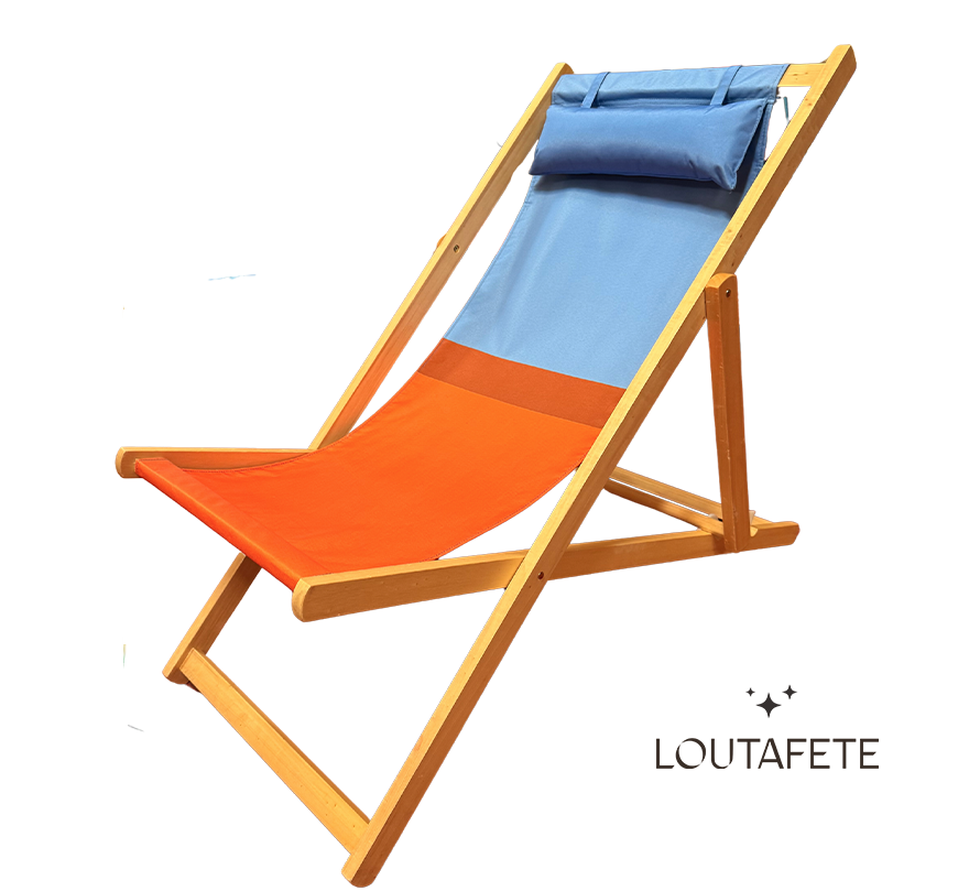 Chilienne bleue et orange