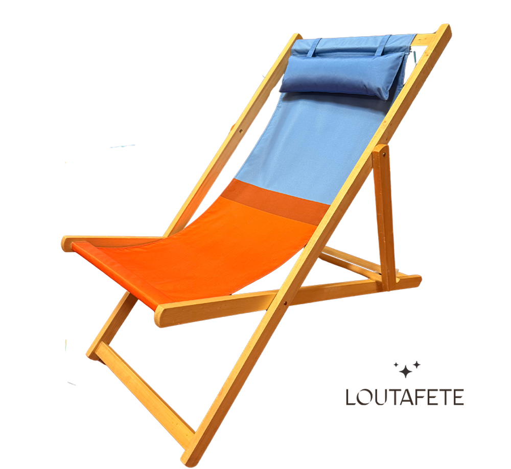 Chilienne bleue et orange