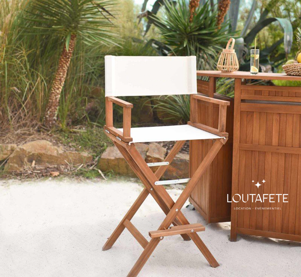 Chaise haute metteur en scène