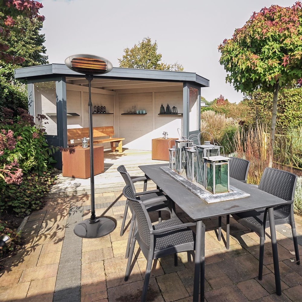 Parasol chauffant électrique 2000 W